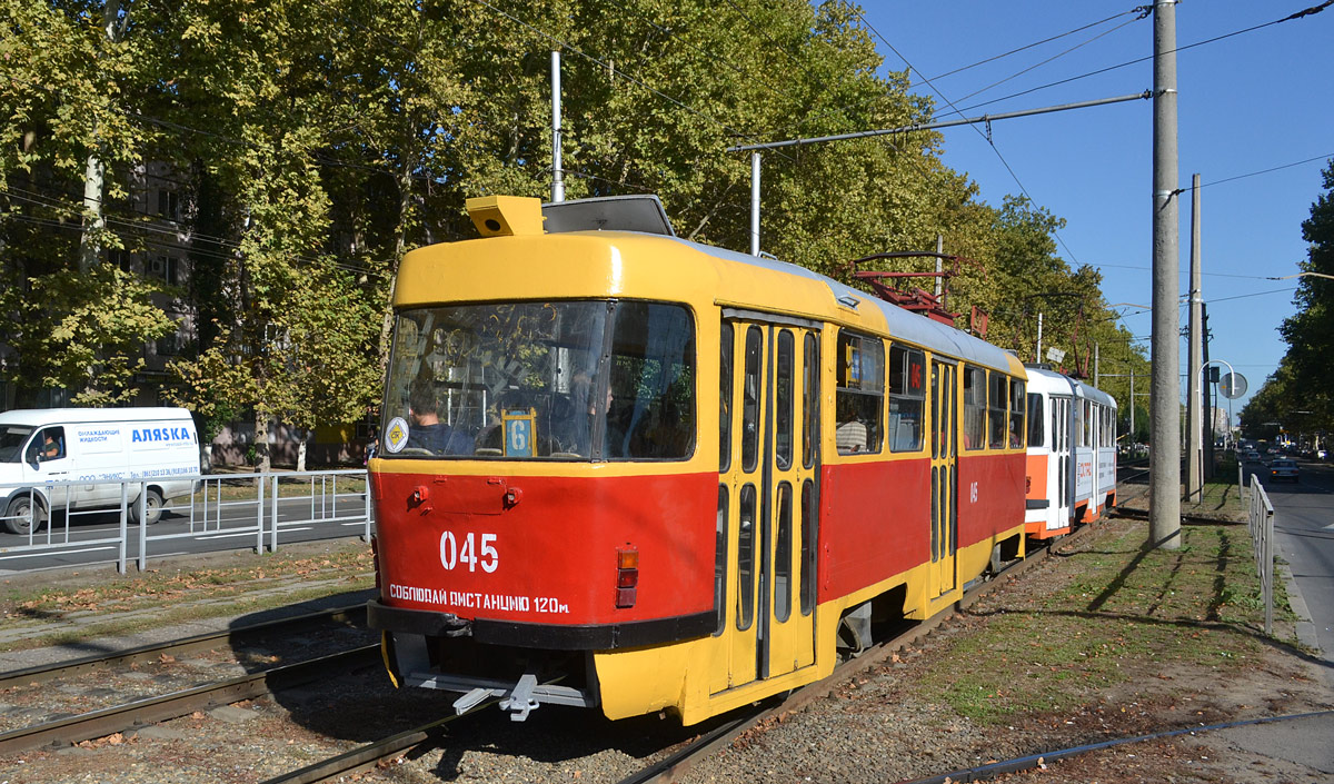 Краснодар, Tatra T3SU № 045