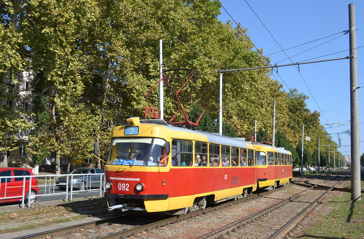 Краснодар, Tatra T3SU № 092