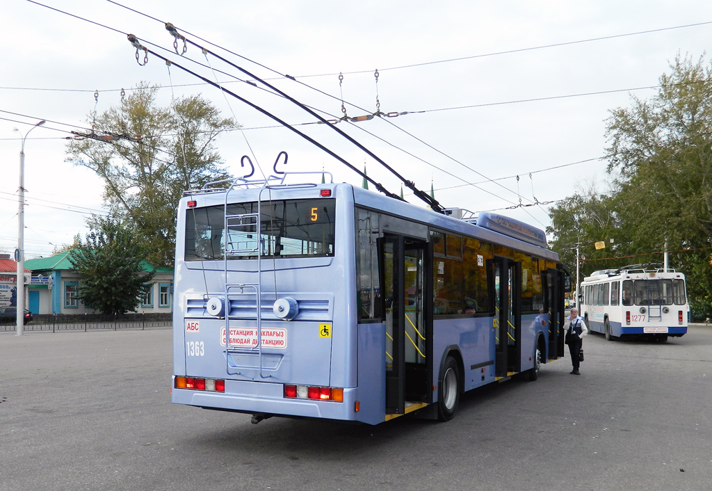 Стерлитамак, БТЗ-52763А № 1363; Стерлитамак — Первый день на линии  БТЗ-52763А