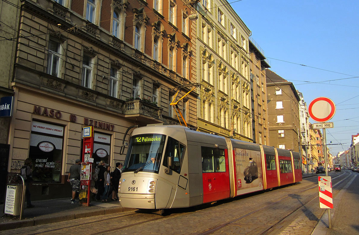 Прага, Škoda 14T Elektra № 9161