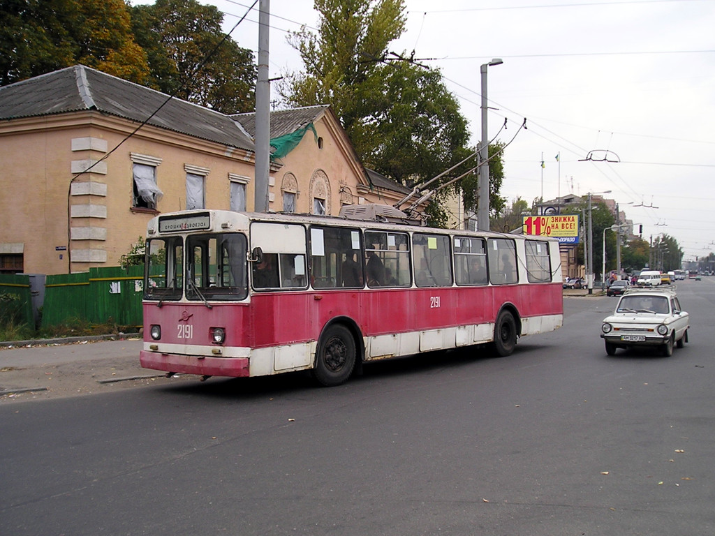 Житомир, ЗиУ-682В № 2191