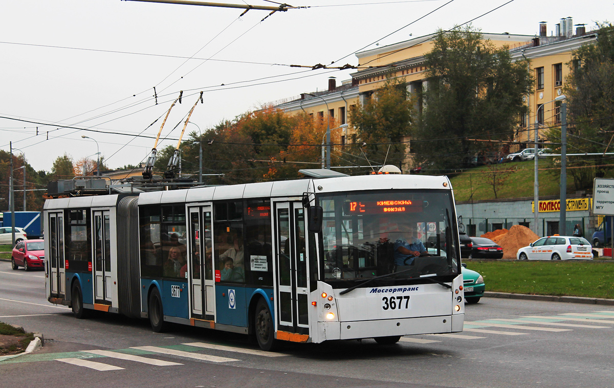 Москва, Тролза-6206.00 «Мегаполис» № 3677
