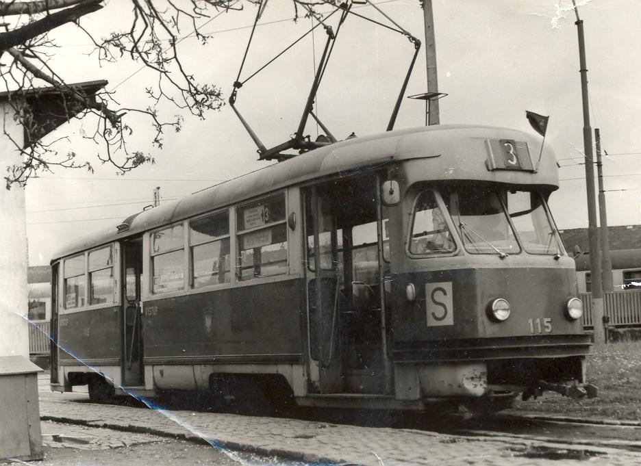 Оломоуц, Tatra T2 № 115