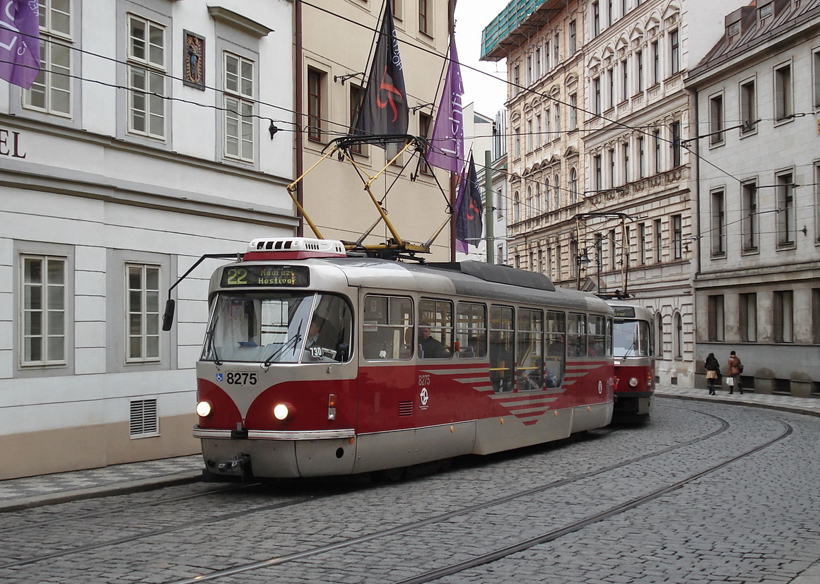 Prague, Tatra T3R.PLF N°. 8275