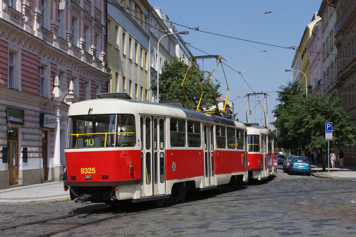 Прага, Tatra T3R.P № 8325