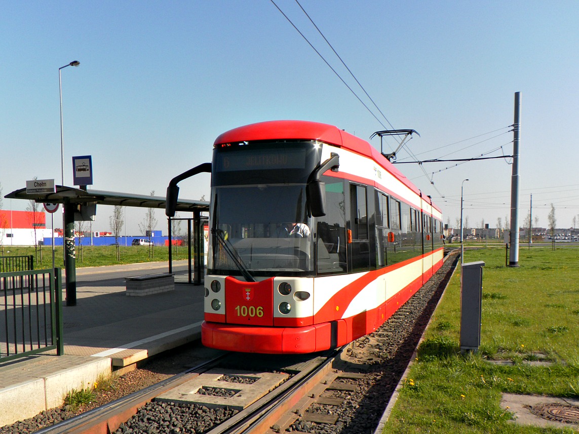 Гданьск, Bombardier NGT6/2 № 1006
