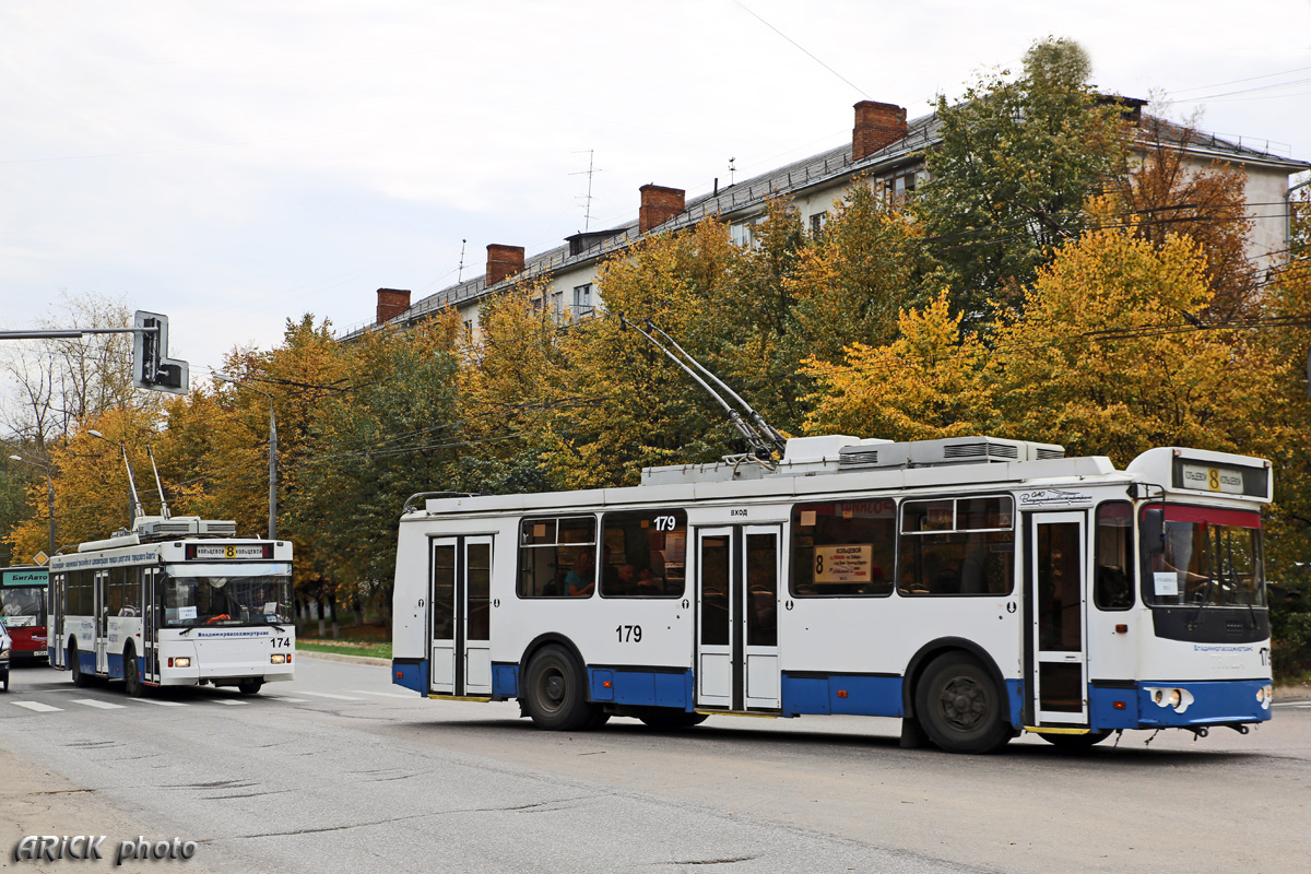 弗拉迪米爾, ZiU-682G-016.02 # 179; 弗拉迪米爾, Trolza-5275.05 “Optima” # 174