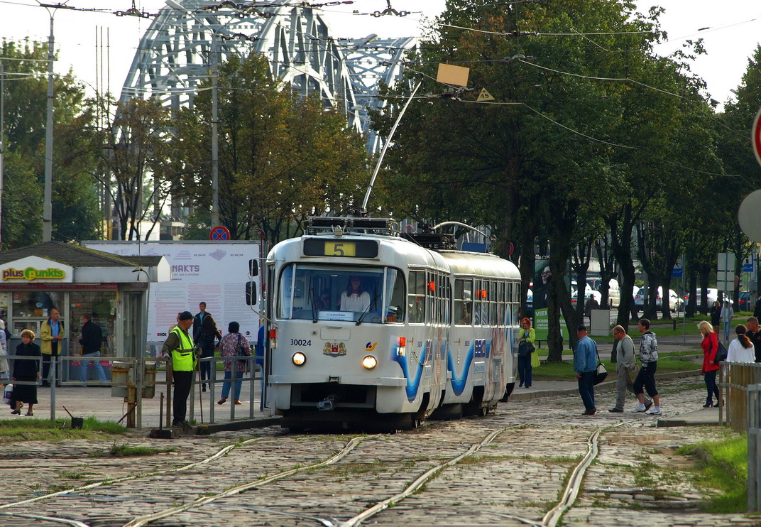 Рига, Tatra T3A № 30024