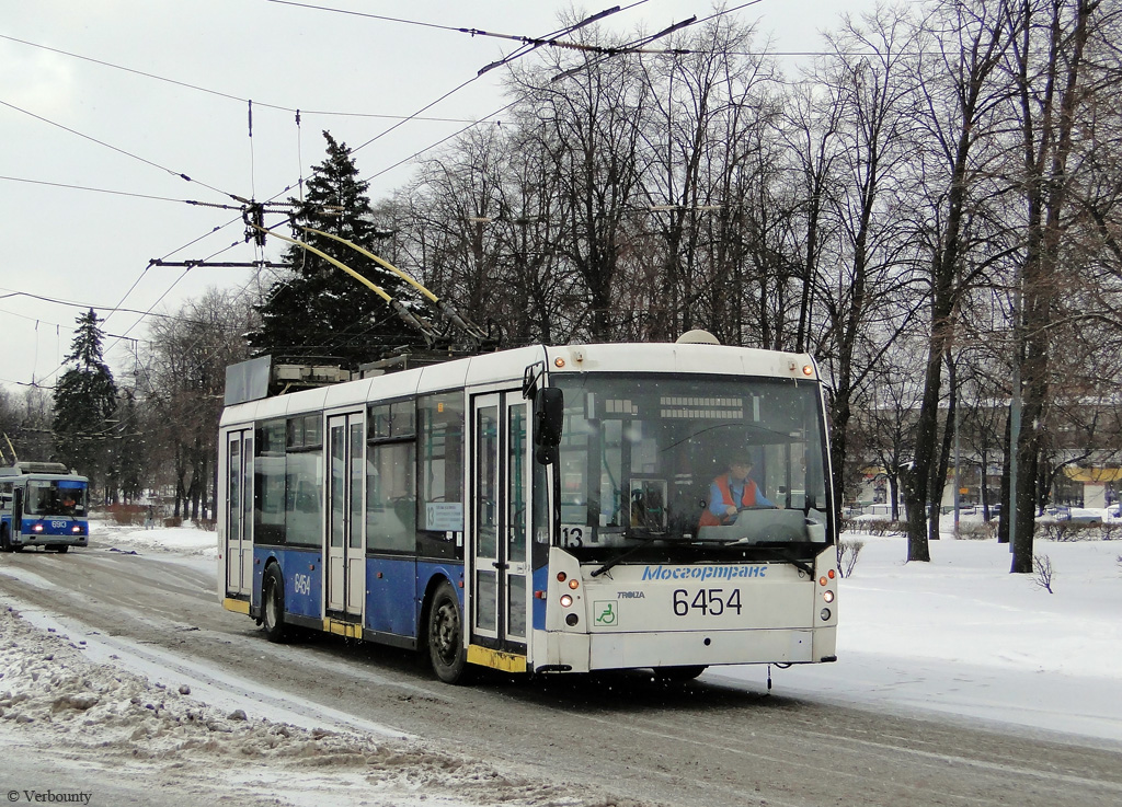 Москва, Тролза-5265.00 «Мегаполис» № 6454
