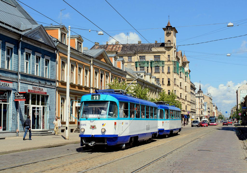 Рига, Tatra T3A № 51373