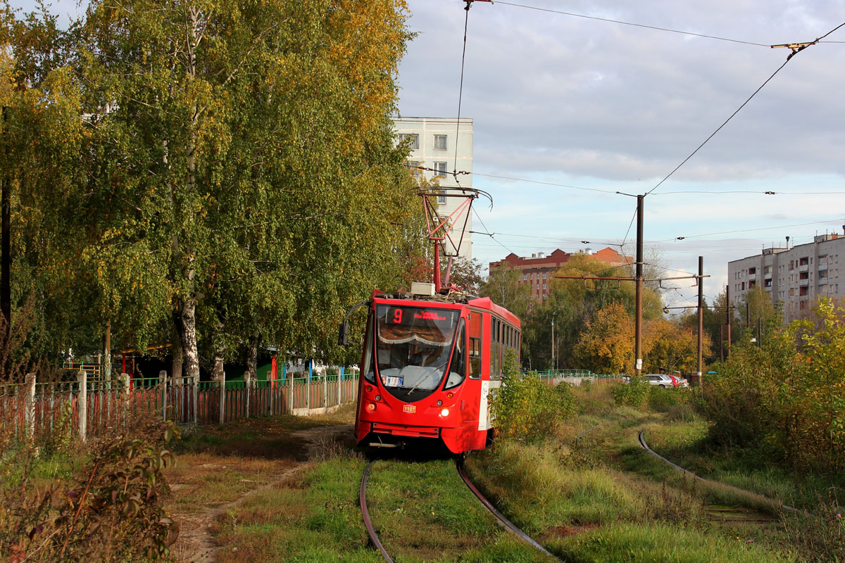 Казань, 71-134АЭ (ЛМ-99АЭ) № 1107