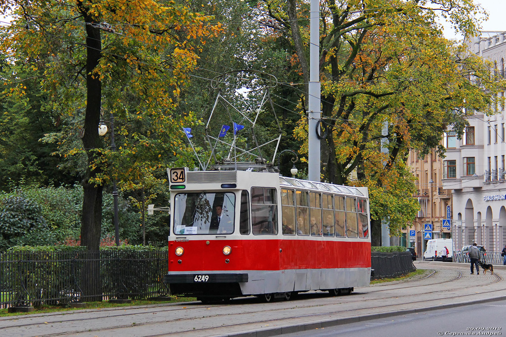 Санкт-Петербург, ЛМ-68 № 6249; Санкт-Петербург — 105-летие Петербургского трамвая, парад вагонов