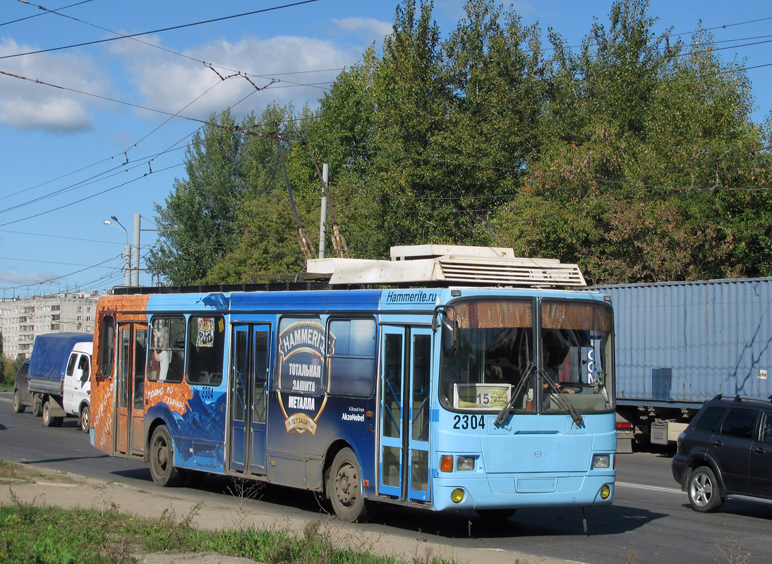 Nijni Novgorod, LiAZ-5280 (VZTM) N°. 2304