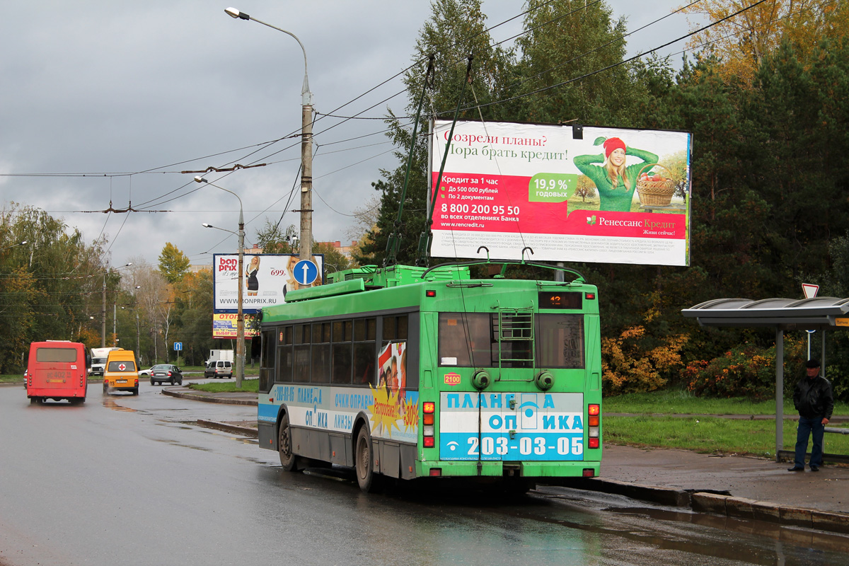 Казань, Тролза-5275.05 «Оптима» № 2100