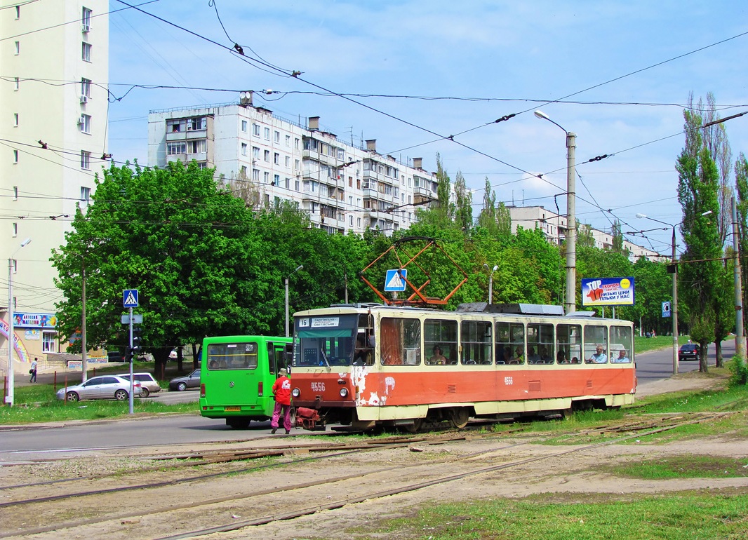 Харьков, Tatra T6B5SU № 4556