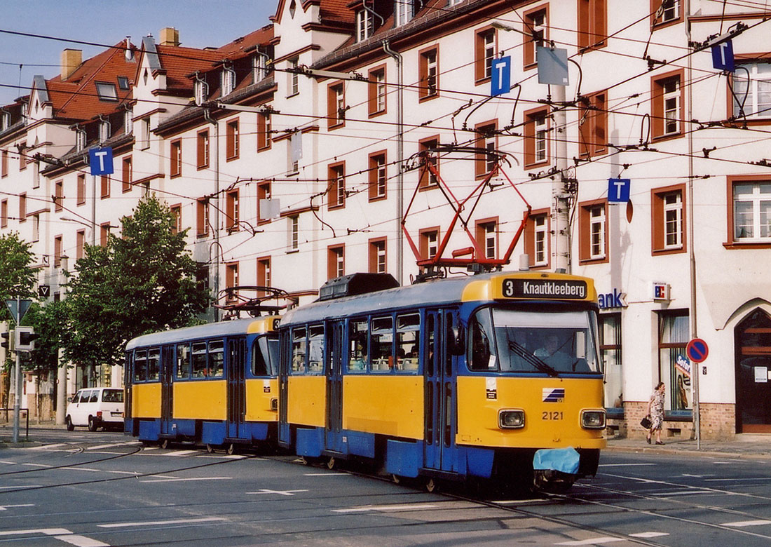 Лейпциг, Tatra T4D-M1 № 2121