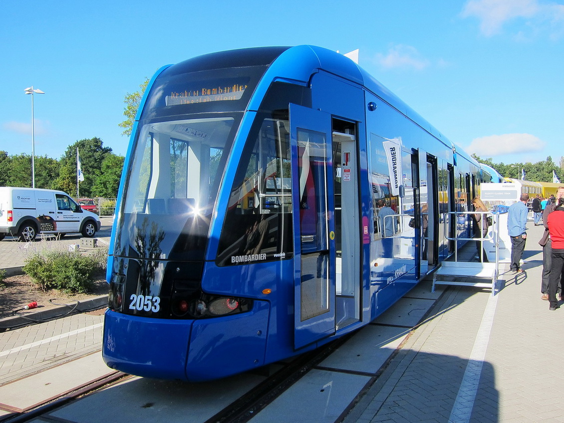 Краков, Bombardier NGT8 № 2053; Берлин — InnoTrans 2012