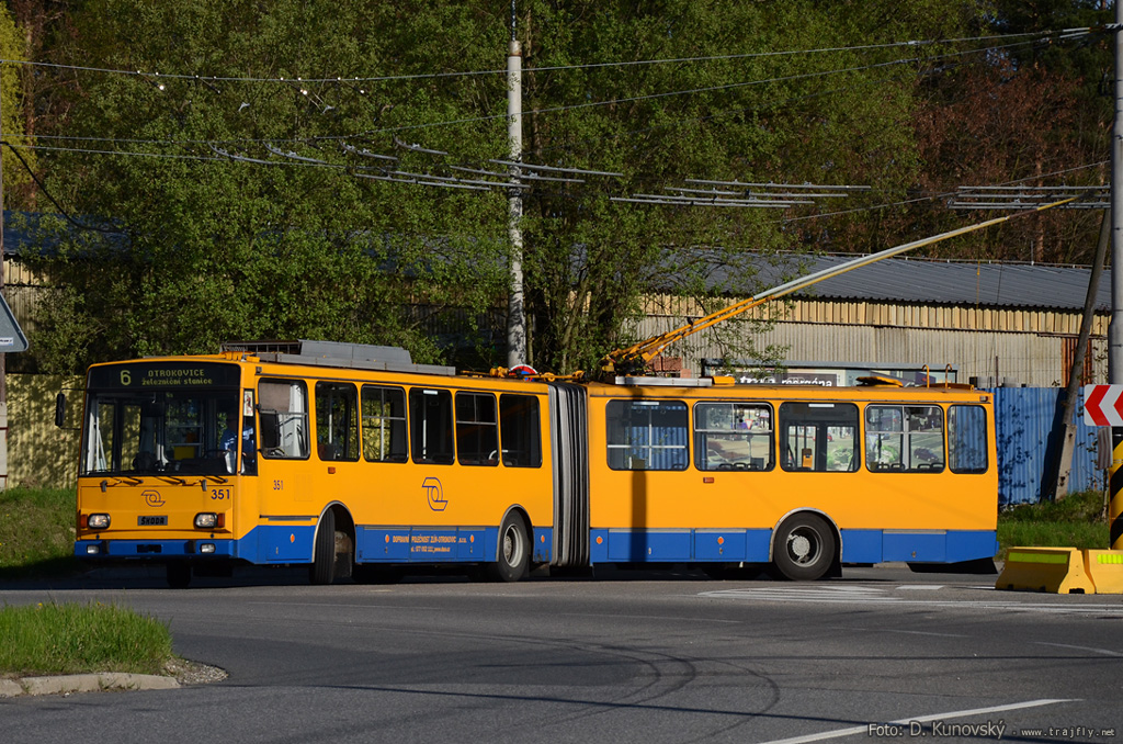 Злин, Škoda 15Tr13/6M № 351