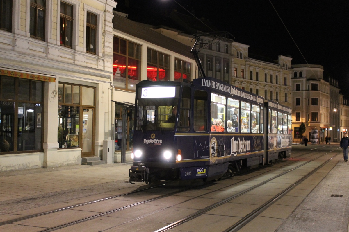 Гёрлиц, Tatra KT4DC № 309