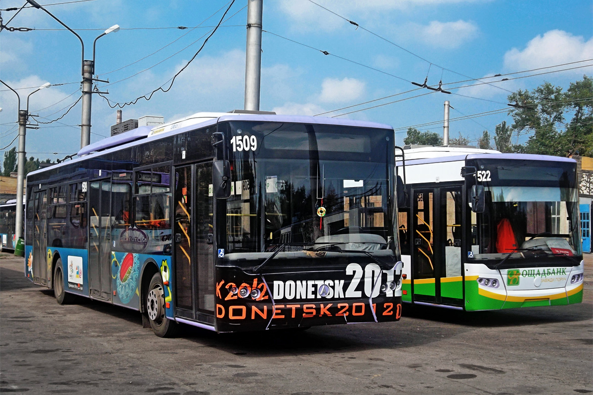 Донецк, ЛАЗ E183A1 № 1509