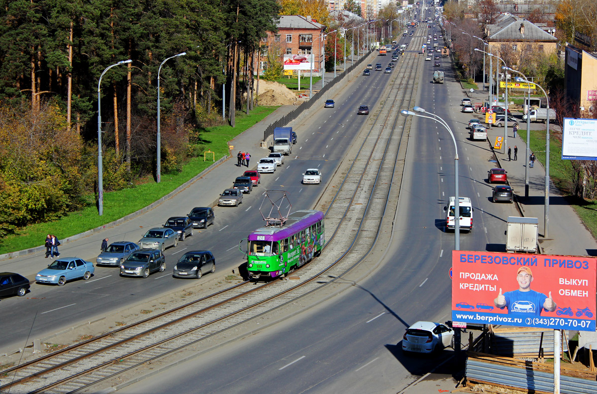 Екатеринбург, Tatra T3SU № 222
