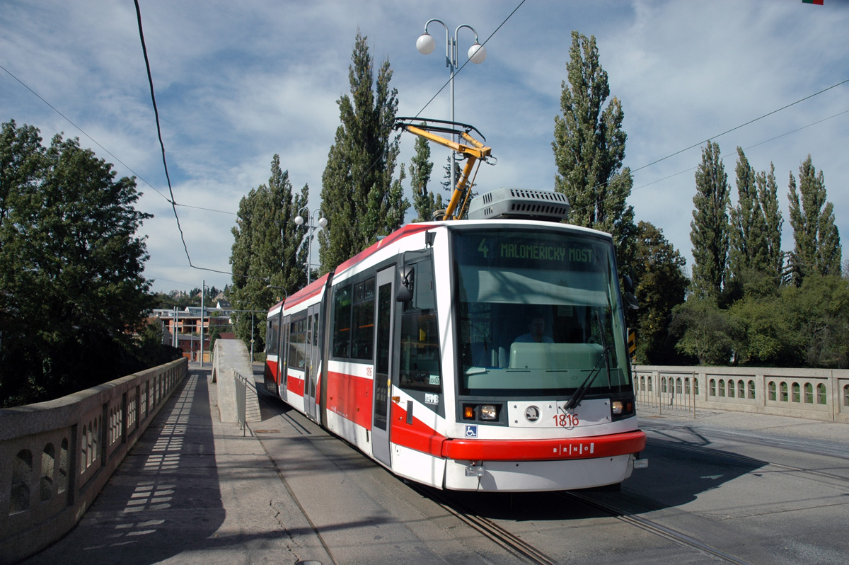 Брно, Škoda 03T6 Anitra № 1816