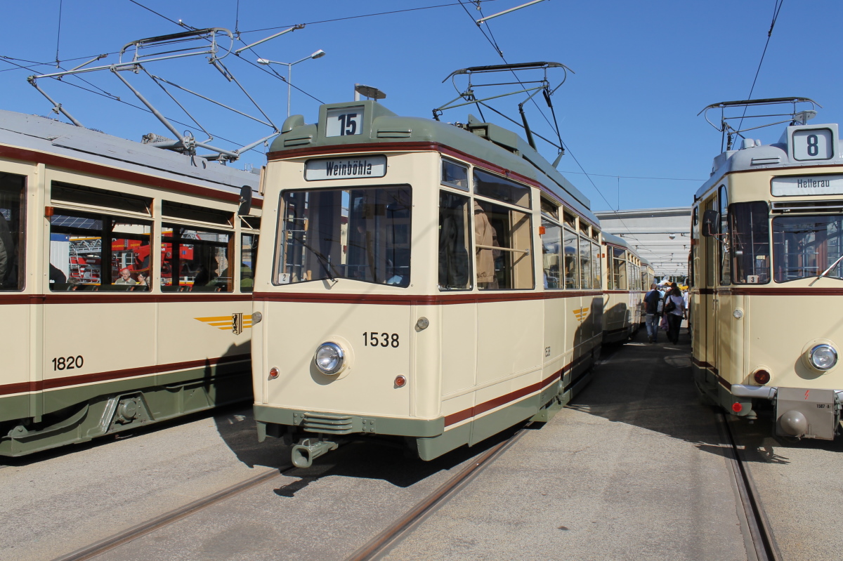 Dresden, LOWA ET54 № 1538 (201 308); Dresden — 140th anniversary of Dresden trams (29-30.09.2012)