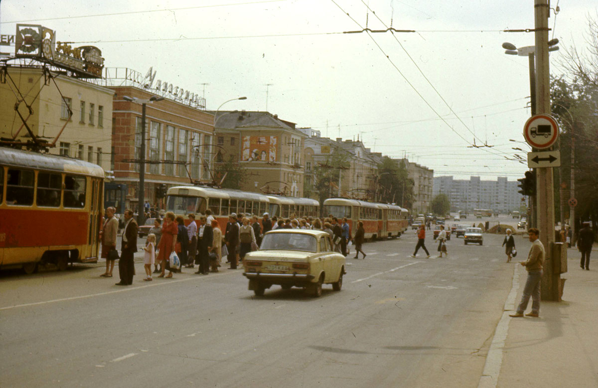 Тверь — Старые фотографии (1917—1991); Тверь — Трамвайные линии: Центральный район