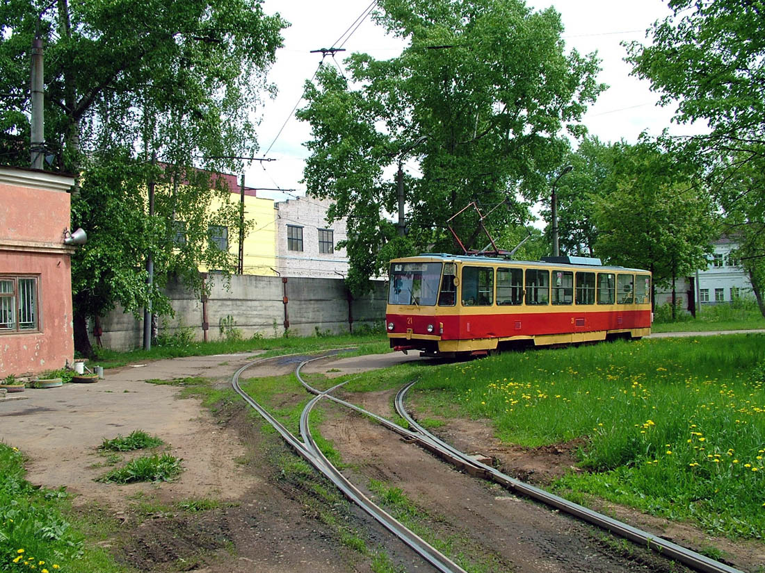 Тверь, Tatra T6B5SU № 21; Тверь — Тверской трамвай в начале 2000-х гг. (2002 — 2006 гг.); Тверь — Трамвайные конечные станции и разворотные кольца