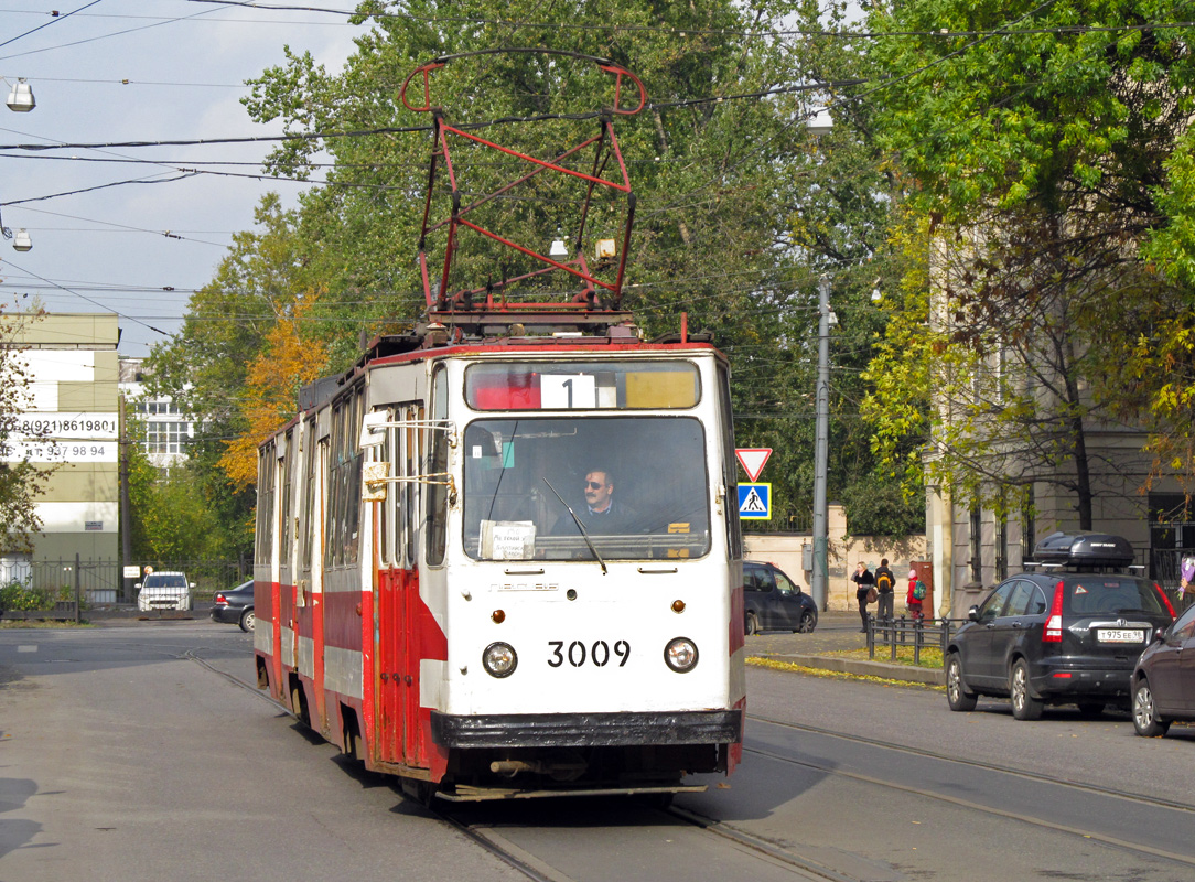 Санкт-Петербург, ЛВС-86К № 3009