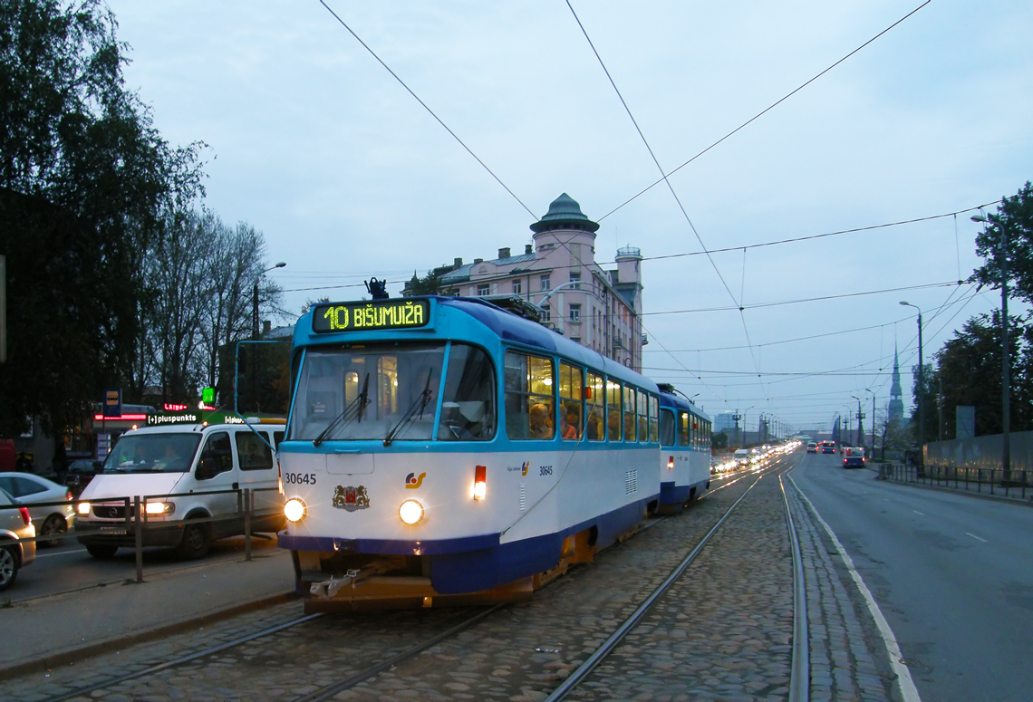 Рига, Tatra T3A № 30645