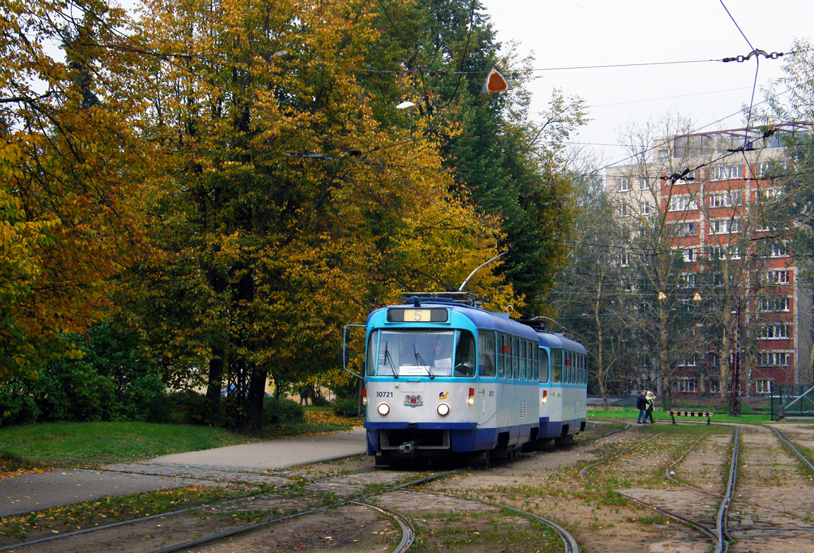 Рига, Tatra T3A № 30721