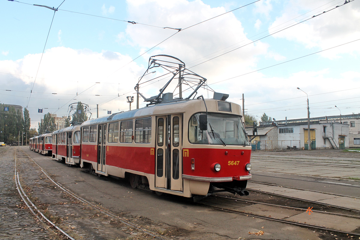 Киев, Tatra T3 № 5647