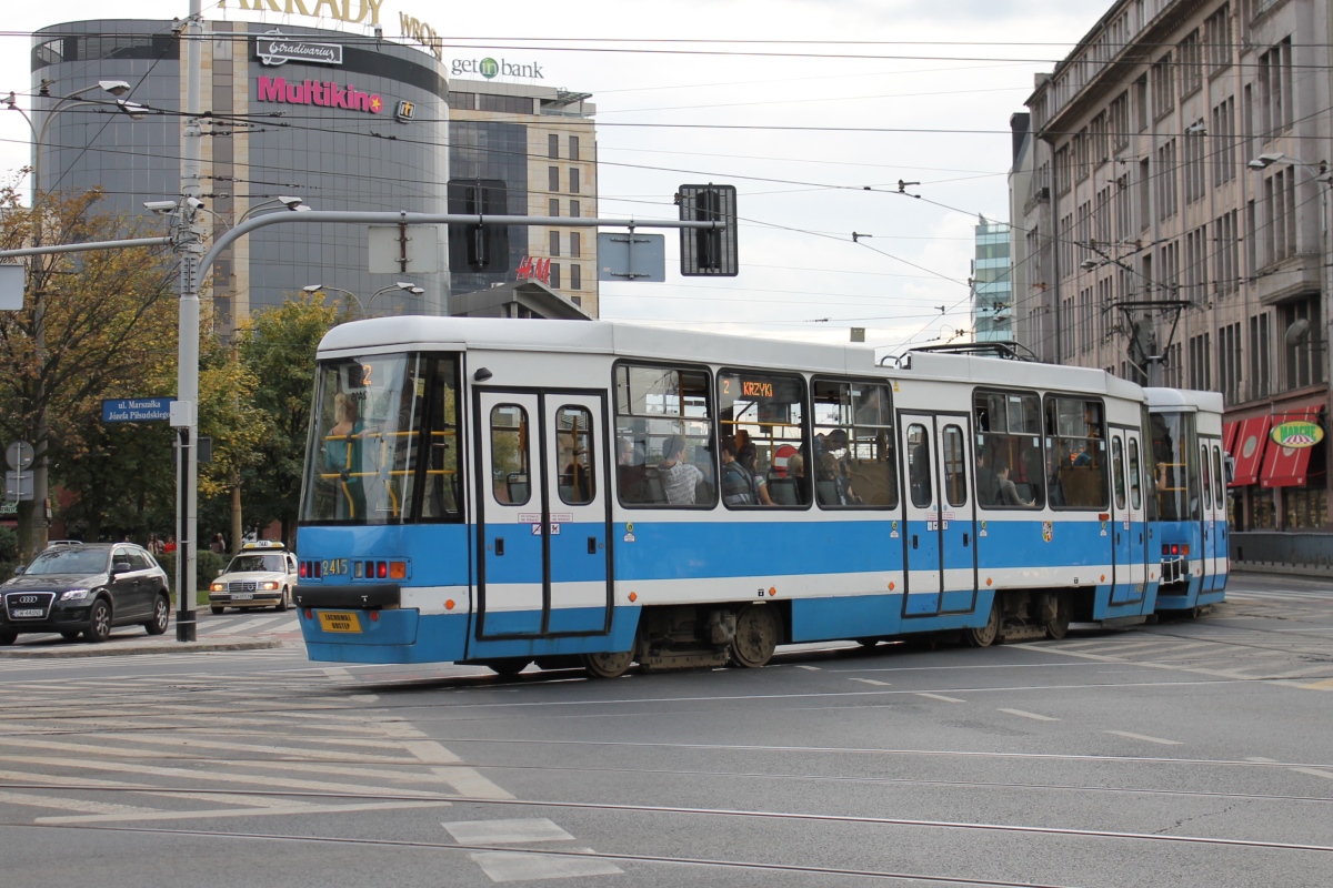 Вроцлав, Konstal 105NWrD № 2415