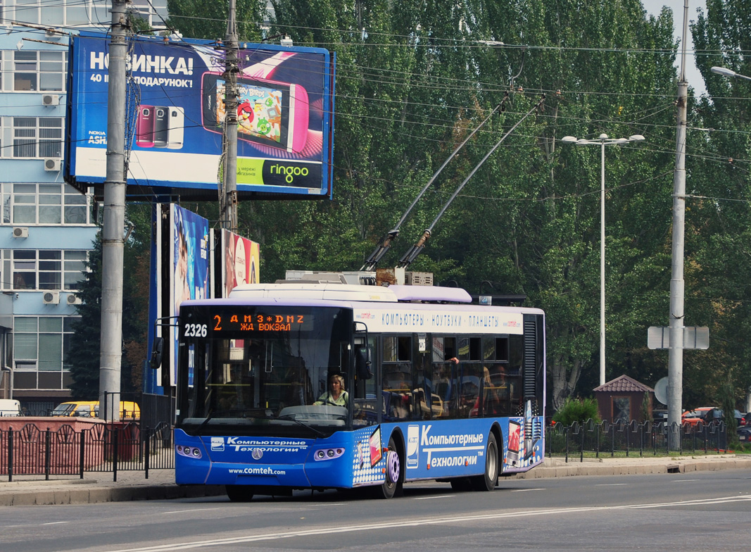 Донецк, ЛАЗ E183A1 № 2326