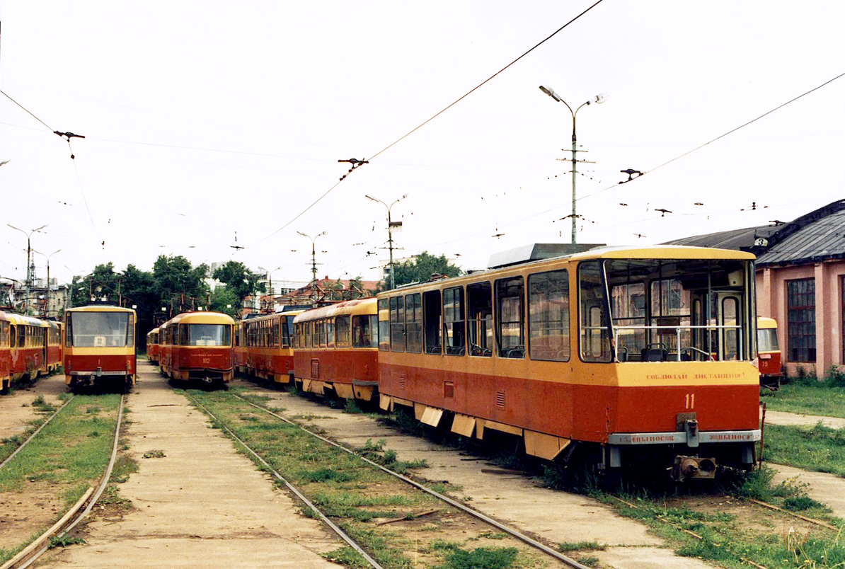 Тверь, Tatra T6B5SU № 11; Тверь — Тверской трамвай в 1990-е гг.