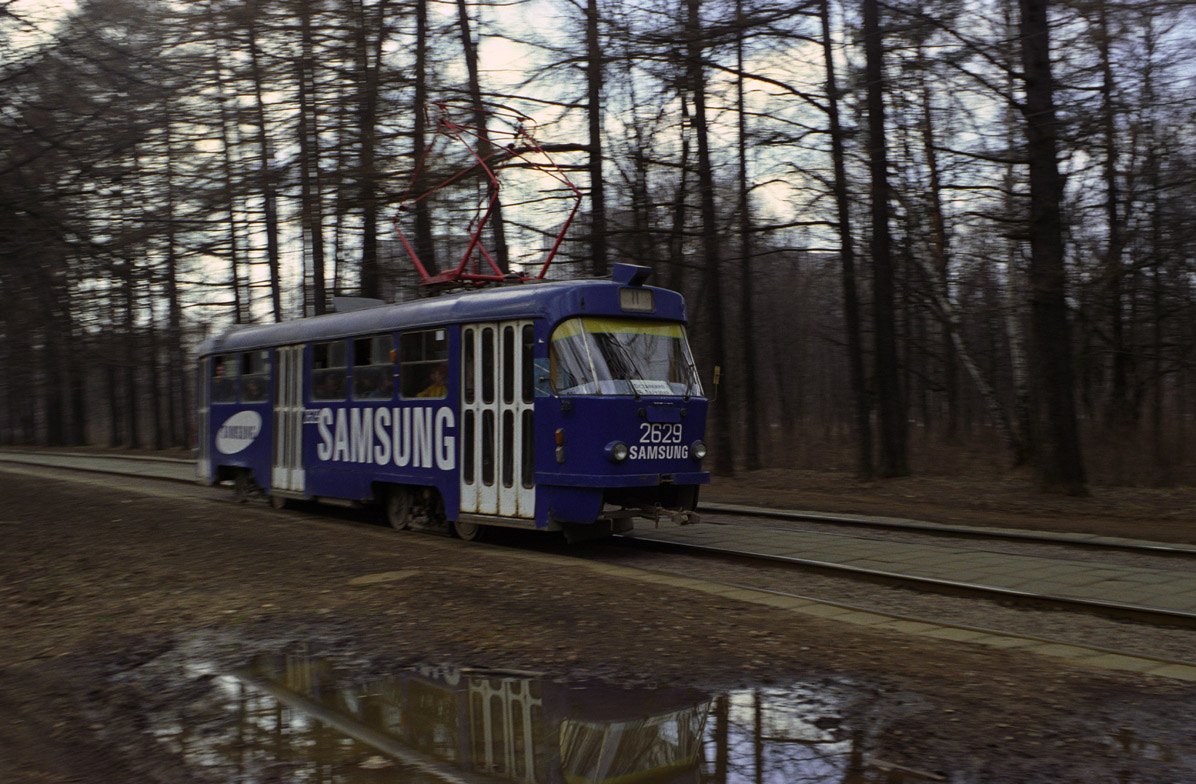 Москва, Tatra T3SU № 2629