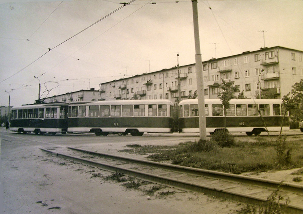 Тверь, КТМ-2 № 11; Тверь, КТП-2 № 111; Тверь, КТП-2 № 187; Тверь — Старые фотографии (1917—1991); Тверь — Трамвайные конечные станции и разворотные кольца
