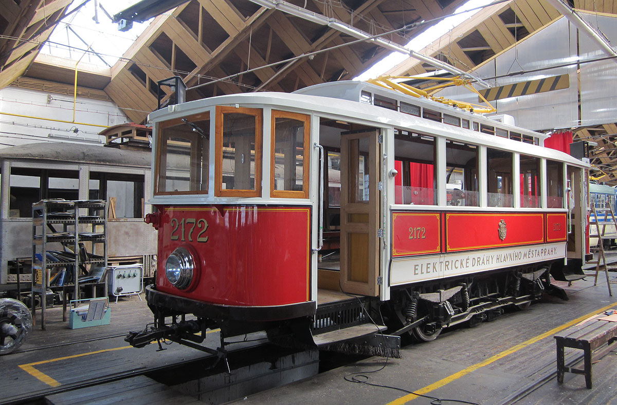 Praga, Ringhoffer DSM Nr 2172; Praga — Tram depots