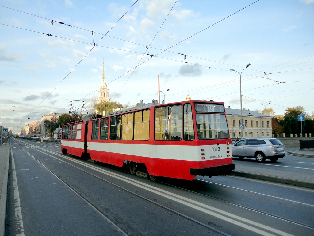 Санкт-Петербург, ЛВС-86К № 1023