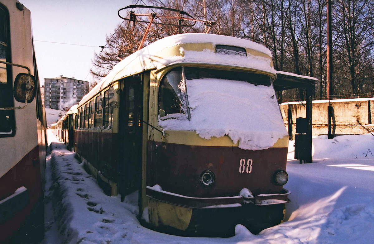 Тверь, Tatra T3SU (двухдверная) № 88; Тверь — "Последний путь" тверских трамваев