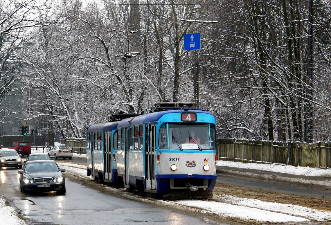 Рига, Tatra T3A № 51035