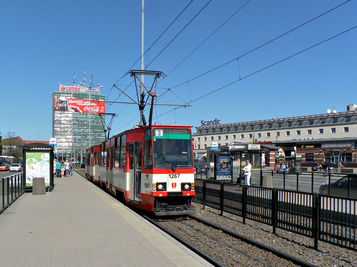 Гданьск, Konstal 105Na № 1267