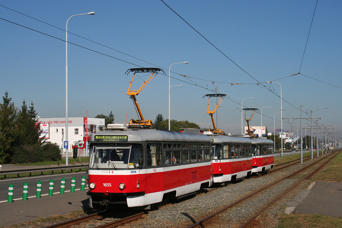 Брно, Tatra T3R.PV № 1655