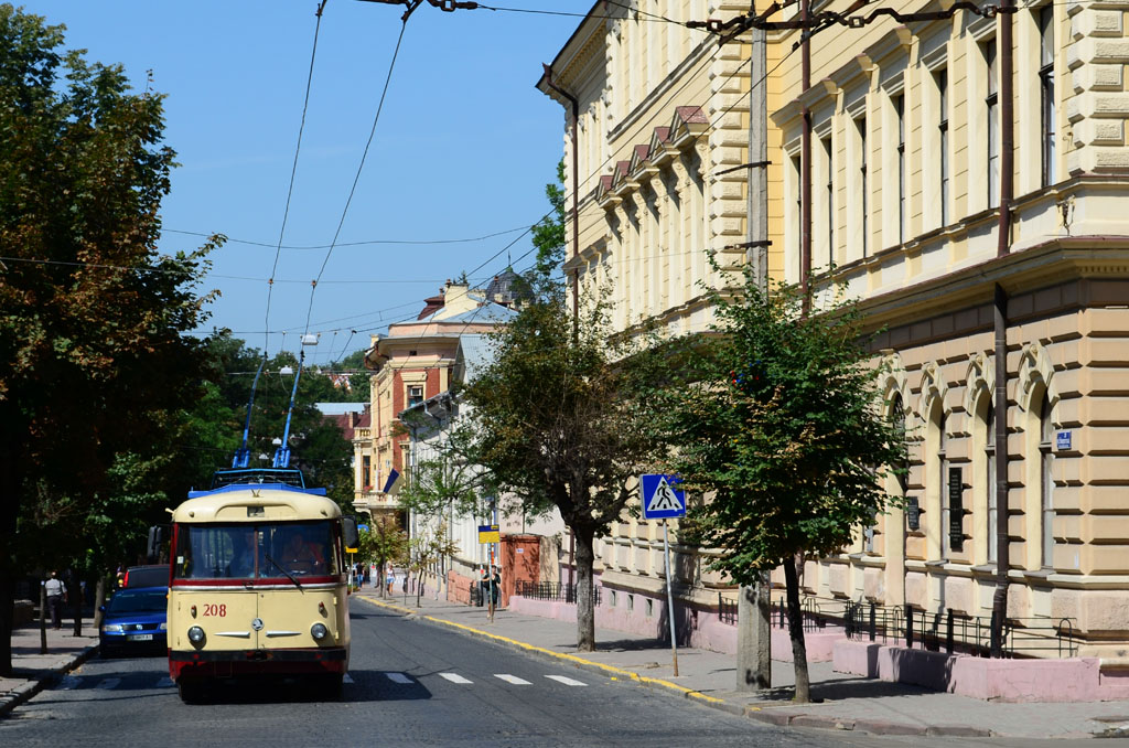 ჩერნივცი, Škoda 9TrH27 № 208 ჩერნივცი, Škoda 9TrH27 № 208