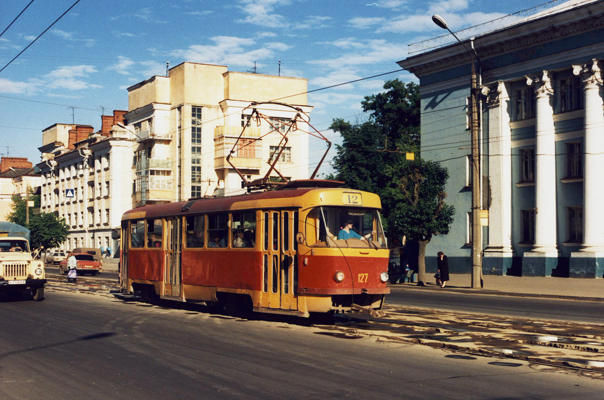 Тверь, Tatra T3SU № 127; Тверь — Тверской трамвай в 1990-е гг.