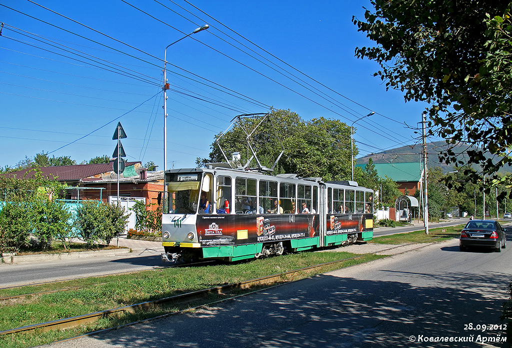 Pyatigorsk, Tatra KT4SU Nr. 141