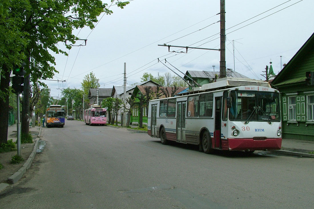 Тверь, ВЗТМ-5284 № 30; Тверь — Тверской троллейбус в начале 2000-х гг. (2002 — 2006 гг.)