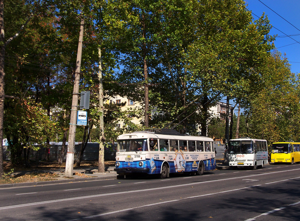 Крымский троллейбус, Škoda 9TrH29 № 3789