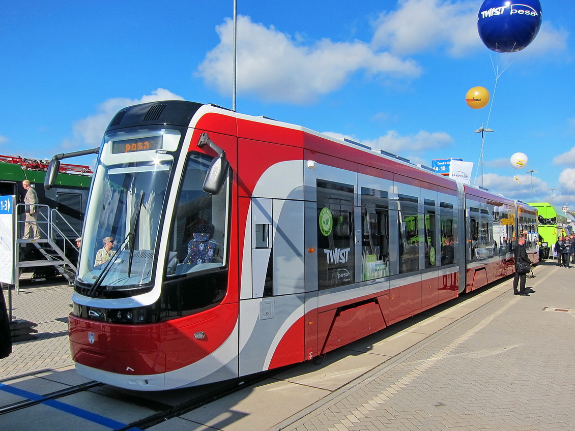 Ченстохова, PESA Twist 2010N № 626; Берлин — InnoTrans 2012